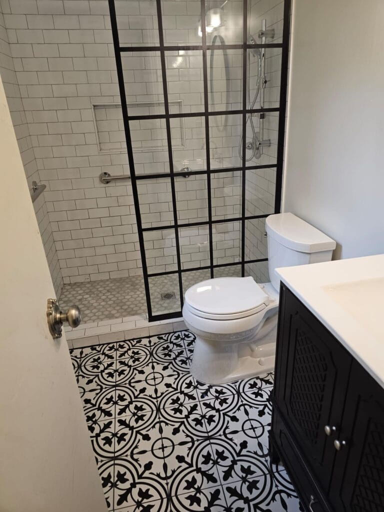 small bathroom renovation