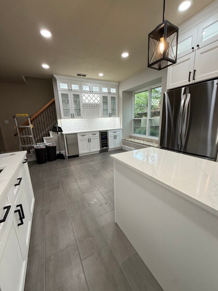 renovated kitchen
