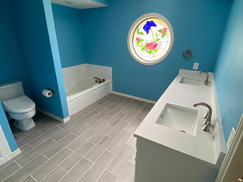 bathroom vanity selection